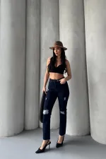 Jeans coupe mom 1900-17-(26-31)