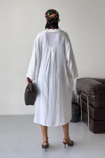 Kemerli Oversize Elbise HS3080-51-(S-L-3)