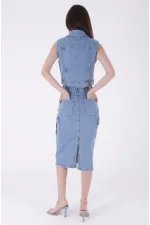 Kargo Cepli Kot Etek 1023-15-(XS-XL-5) Kargo Cepli Kot Etek 1023-15-(XS-XL-5)