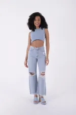 Bol Paça Kot Pantolon 1707-42-(26-31) Bol Paça Kot Pantolon 1707-42-(26-31)
