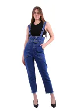 Beli Kemerli Salopet Tulum Kot Pantolon  327-02-(XS-L-6)