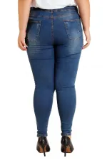 Yıpratmalı Kot Pantolon  519-02-(44-50)