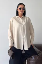 Düğmeli Gömlek HS623-65-(S-XL)