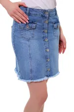 Kısa Kot Etek 105-06-(S-XL-6) Kısa Kot Etek 105-06-(S-XL-6)