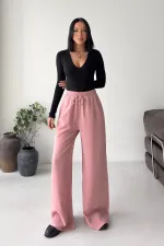 Lastikli Palazzo Pantolon  HS708-95-(S-XL)