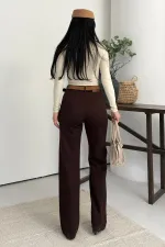 Jean with Dart Detail  7069-78-(27-32) Brown