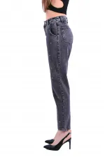 Yüksek Bellı Mom Kot Pantolon  800-33-(27-32)