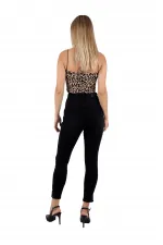 Skinny Jean with Bottom Side Zipper 1745-03-(26-31) Anthracite Denim Skinny Jean with Bottom Side Zipper 1745-03-(26-31) Anthracite Denim