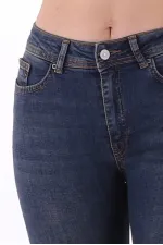 Duble Paça Skinny Kısa Boy Kot Pantolon 820-02-(26-31) Duble Paça Skinny Kısa Boy Kot Pantolon 820-02-(26-31)