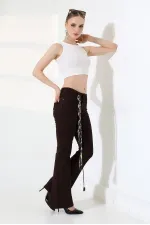 Push Up İspanyol Kot Pantolon  7108-78-(27-32)