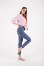 Asimetrik Paça Kot Pantolon 713-06-(28-33) Asimetrik Paça Kot Pantolon 713-06-(28-33)