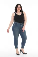 Duble Paça Kot Pantolon  520-02-(34-40)