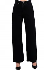 Tasseled Bottom Wide Leg Relax Jean 1726-23-(26-31) Regular Anthracite Tasseled Bottom Wide Leg Relax Jean 1726-23-(26-31) Regular Anthracite