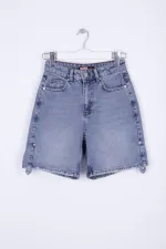 Duble Paça Kot Şort 292-18-(S-XL-6) Duble Paça Kot Şort 292-18-(S-XL-6)