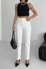 Serpme Yıldızlı Kot Pantolon 7040-50-(26-31) Serpme Yıldızlı Kot Pantolon 7040-50-(26-31)