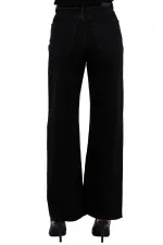 Tasseled Bottom Wide Leg Relax Jean 1726-23-(26-31) Regular Anthracite Tasseled Bottom Wide Leg Relax Jean 1726-23-(26-31) Regular Anthracite