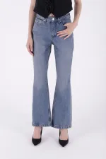 Palazzo Relax Kot Pantolon 7018-62-(27-32) Palazzo Relax Kot Pantolon 7018-62-(27-32)