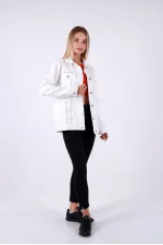 Taşlı Kot Ceket 625-50-(S-XL-6) Taşlı Kot Ceket 625-50-(S-XL-6)