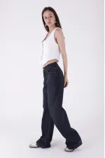 Bol Paça Baggy Relax Kot Pantolon  7031-19-(26-29)