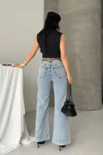 Çımalı Kot Pantolon  7163-08-(27-32)