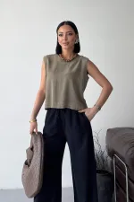 Askılı Bluz  HS401-74-(S-XL)