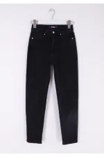 High Waisted Comfort Slim Ankle Length Jean  896-23-(32-36) Regular Anthracite