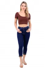 Paçaları Kemerli Pantolon  746-01-(30-36)
