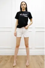 Front Zipper Denim Shorts 224-50-(S-XL-6) Front Zipper Denim Shorts 224-50-(S-XL-6)
