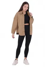 Oversize Kot Gömlek 664-66-(STD-4) Oversize Kot Gömlek 664-66-(STD-4)