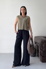 Askılı Bluz  HS401-74-(S-XL)