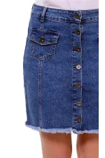 Kısa Kot Etek 105-02-(S-XL) Kısa Kot Etek 105-02-(S-XL)