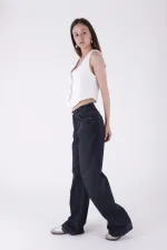 Bol Paça Baggy Relax Kot Pantolon  7031-19-(28-33)
