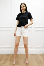 Front Zipper Denim Shorts 224-50-(S-XL-6) Front Zipper Denim Shorts 224-50-(S-XL-6)