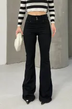 Wide Waist Jeans with Darts 7151-23-(27-32) Regular Anthracite Wide Waist Jeans with Darts 7151-23-(27-32) Regular Anthracite