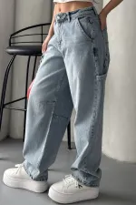 Pensli Baggy Kot Pantolon  7059-14-(26-31)