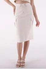 Kargo Cepli Kot Etek 1023-80-(S-L-5) Kargo Cepli Kot Etek 1023-80-(S-L-5)