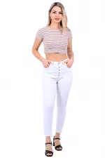 Önü 5 Düğmeli Skinny Kot Pantolon  755-50-(30-36)