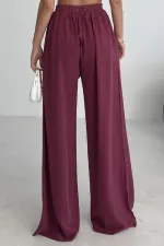 Lastikli Relax Keten Pantolon  HS706-95-(S-XL)