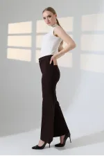 Front Pocket Detailed Jean  7079-78-(30-36) Brown