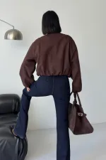 Lastikli Bomber Ceket 6198-78-(S-L-3) Lastikli Bomber Ceket 6198-78-(S-L-3)