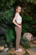 Beli Lastikli Havuç Pantolon 7083-72-(S-XL-6-2) Beli Lastikli Havuç Pantolon 7083-72-(S-XL-6-2)