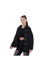 Oversize Kot Gömlek 664-23-(S+XL+4) Oversize Kot Gömlek 664-23-(S+XL+4)