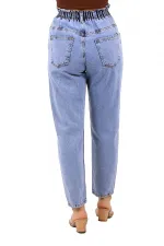 Beli Lastikli Kot Pantolon 759-08-(27-32) Beli Lastikli Kot Pantolon 759-08-(27-32)
