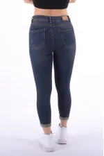 Duble Paça Skinny Kısa Boy Kot Pantolon 820-02-(26-31) Duble Paça Skinny Kısa Boy Kot Pantolon 820-02-(26-31)