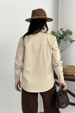 Çıtçıtlı Kot Gömlek  6013-65-(S-XL-6)