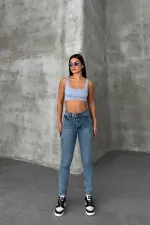 Tık Likra Pantolon 7036-06-(26-31)