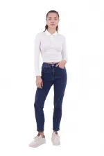 Parçalı Mom Pantolon 778-26-(26-31)