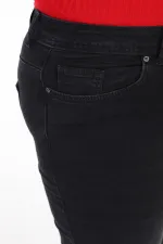 Duble Paça Skinny Kısa Boy Kot Pantolon  820-03-(30-36)