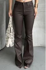 Flare Jean 7071-78-(27-32) Brown