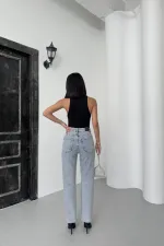 Leopard Print Mom Fit Jeans 7089-08-(28-33)